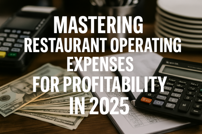 Mastering Restaurant Operating Expenses for Profitability