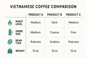 reviewed Vietnamese coffee products